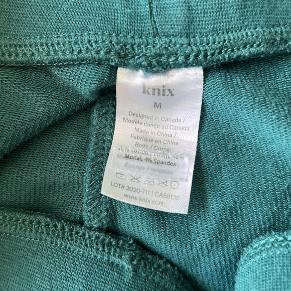 Knix jogger in turquoise - Picture 2 of 3